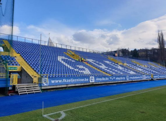Rasvjeta za istočnu tribinu Stadiona Grbavica