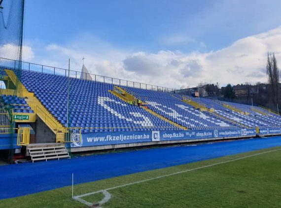 Rasvjeta za istočnu tribinu Stadiona Grbavica